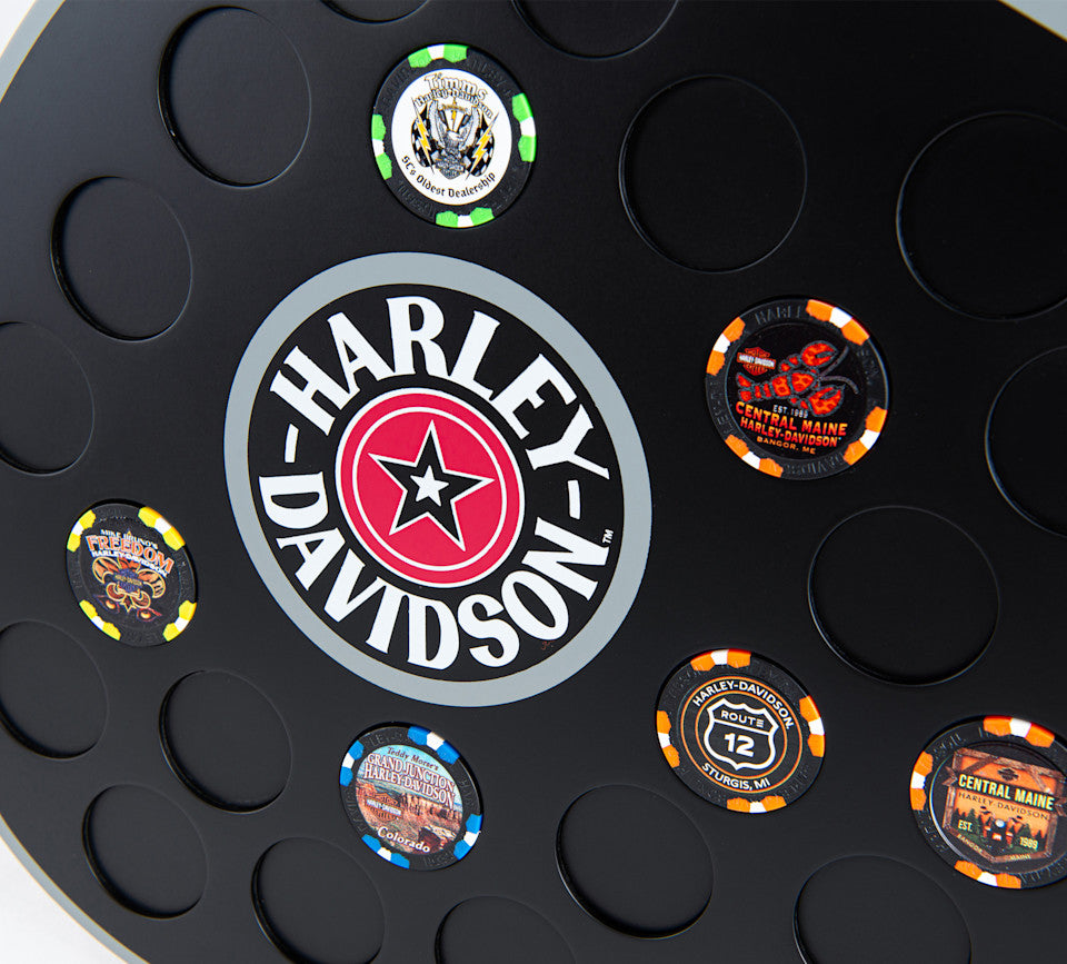 Harley-Davidson Gas Tank Magnetic Poker Chip Frame - 6941