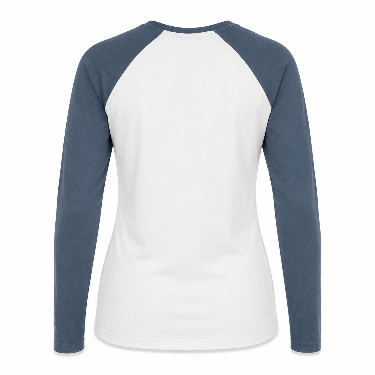 Harley-Davidson Women's Long Sleeve Baseball Tee, Blue - 96075-22VW