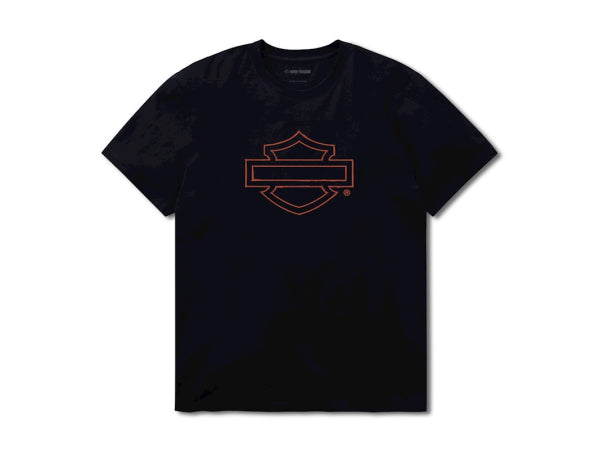Harley-Davidson LFR Short Sleeve Moto Rider Graphic Tee, Black - 96659-25VM