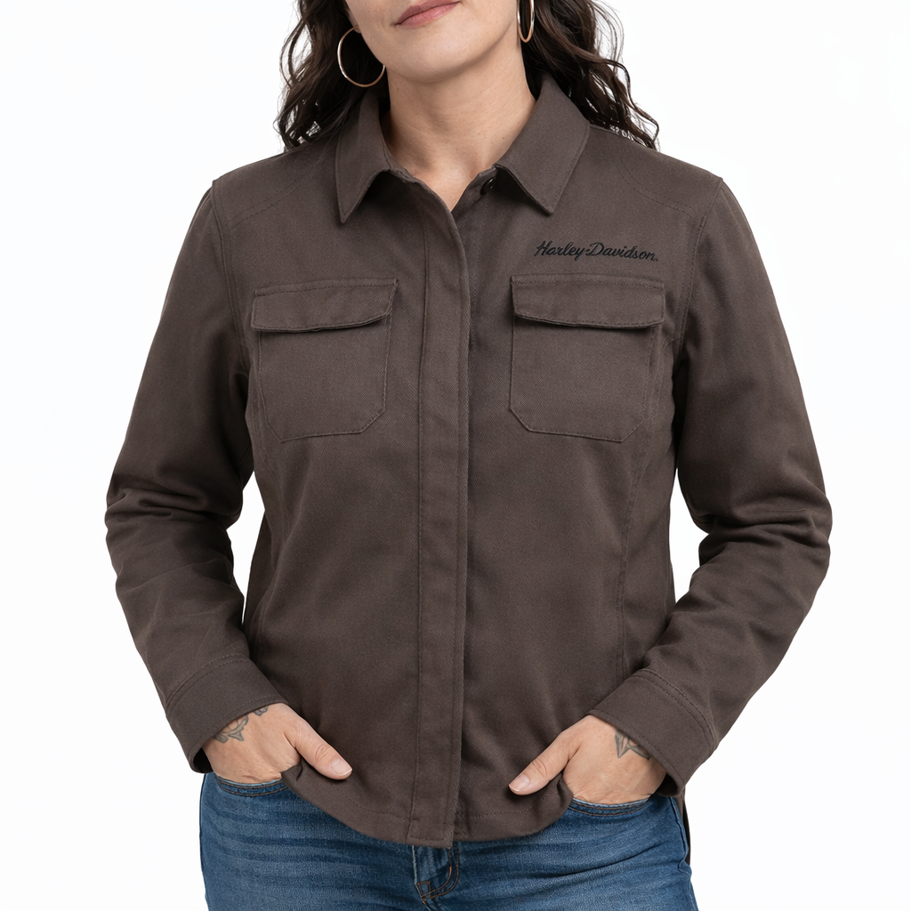 Harley-Davidson Women's Operative 2.0 Riding Shirt Jacket, 98199-24VW