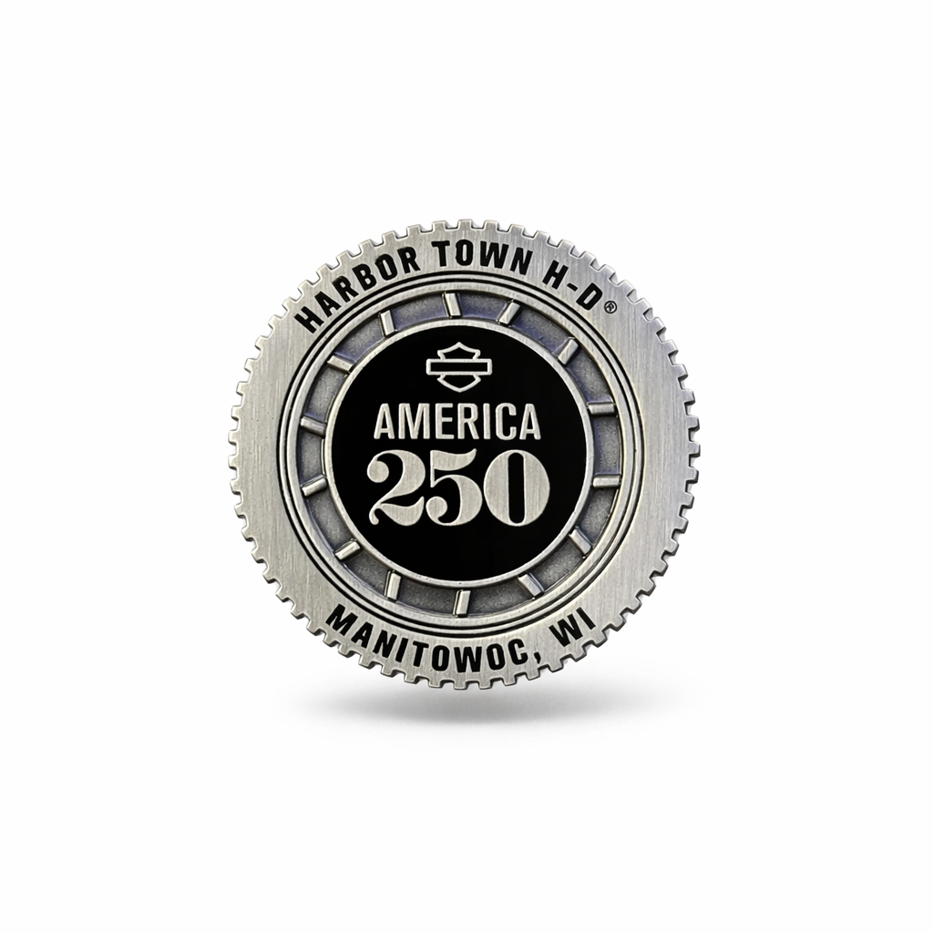 Harley-Davidson 250th Anniversary Pin for Harbor Town H-D