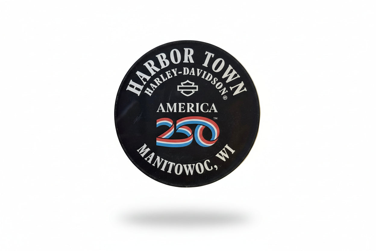 Harley-Davidson 250th Anniversary Acrylic Magnet for Harbor Town H-D