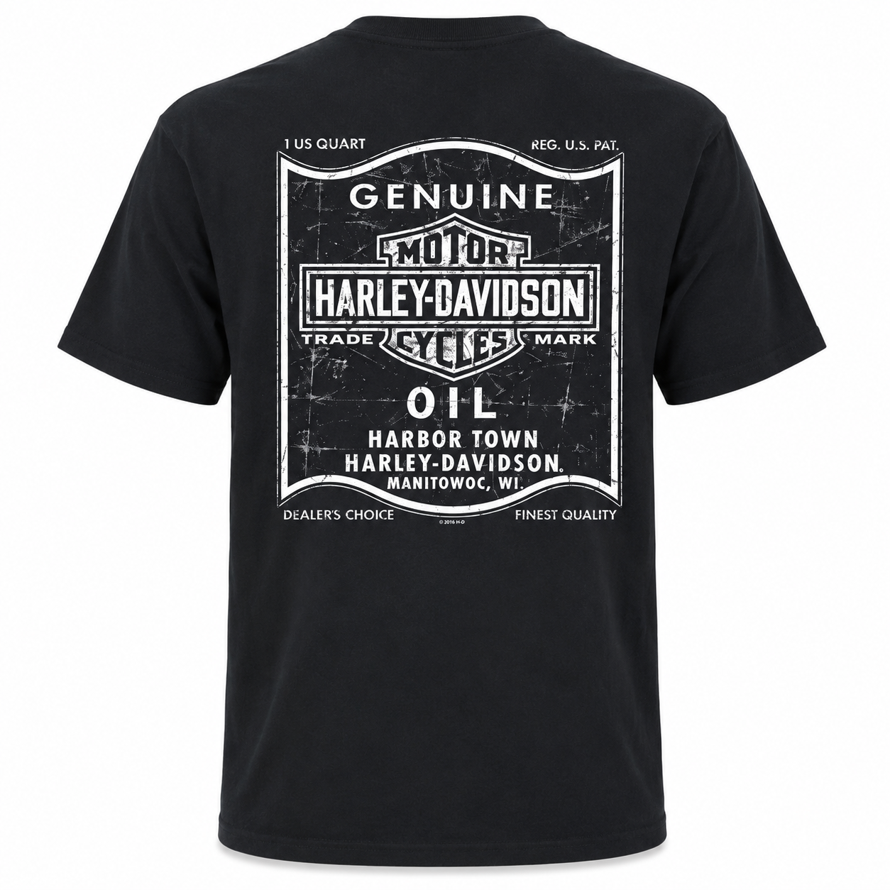 Harley-Davidson Men's Genuine Classic Pin-Up Motorcycle T-Shirt