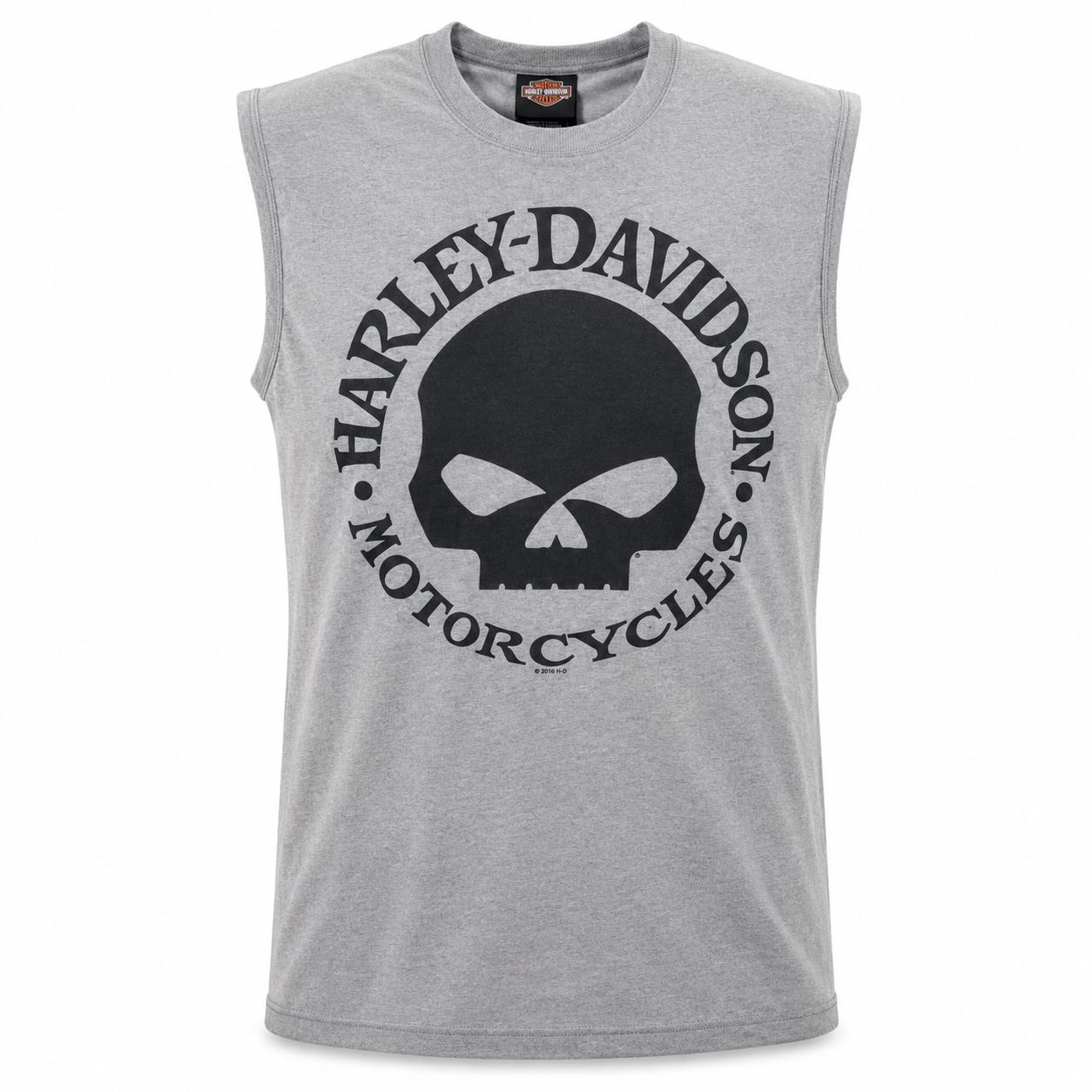 Harley-Davidson Men's Willie G Skull Sleeveless Muscle Shirt