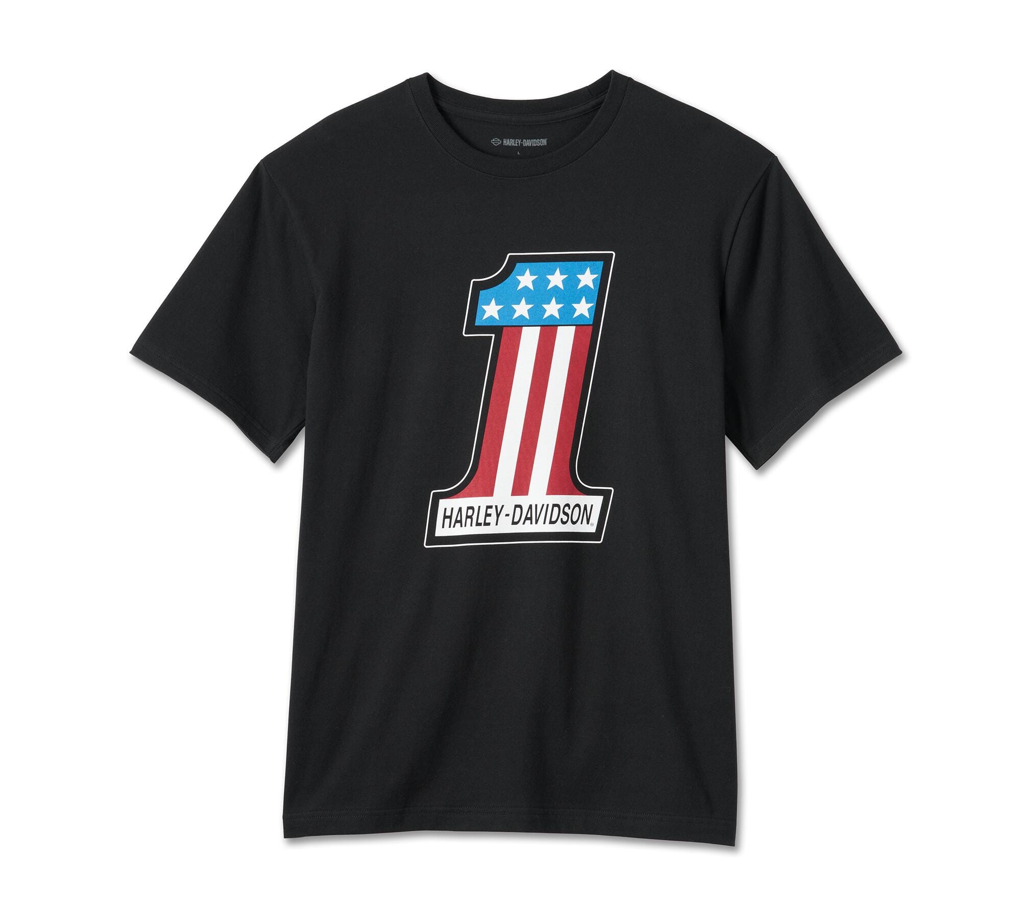 Harley-Davidson Men's Racing T-Shirt #1, Black - 99071-24VM