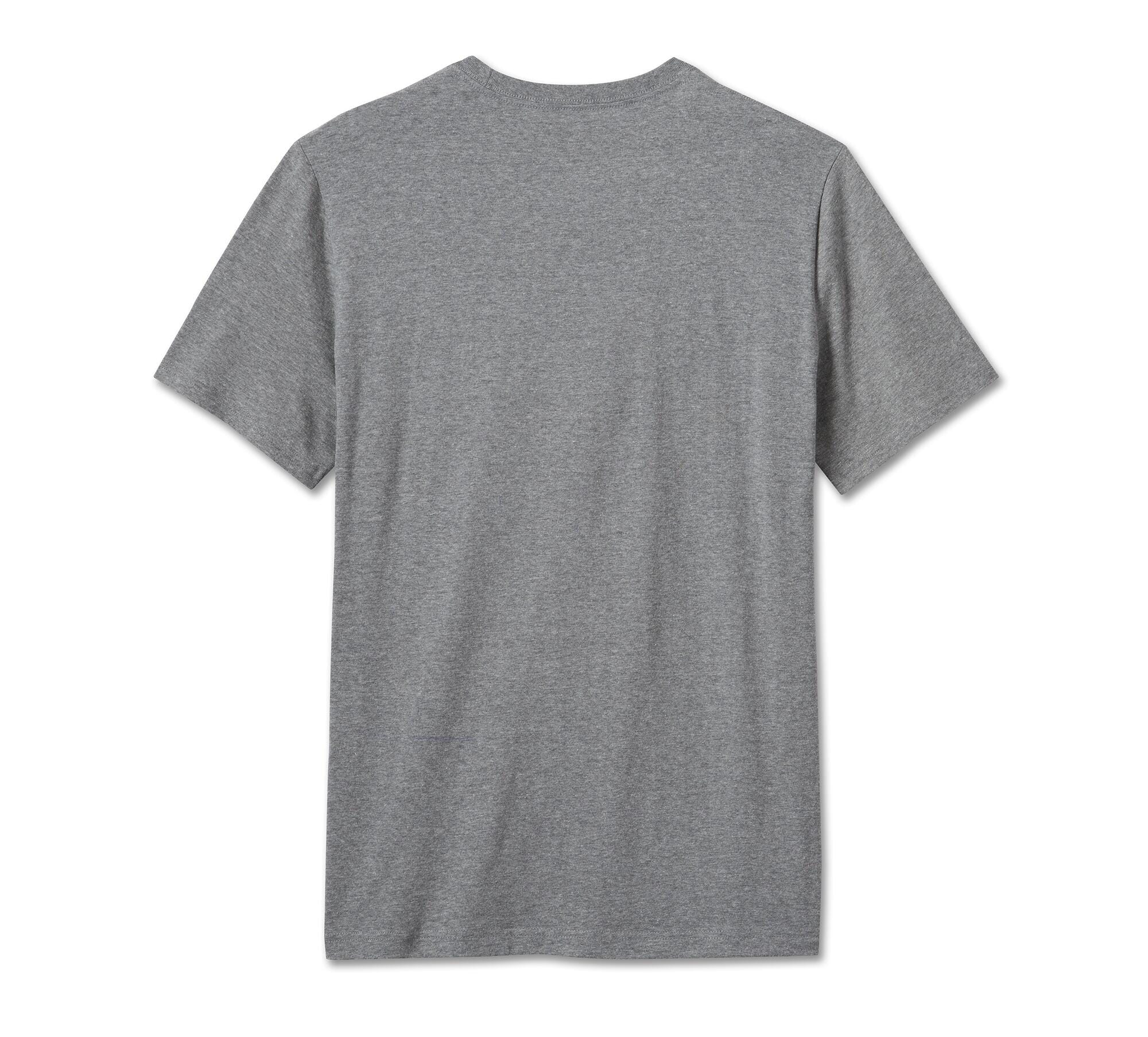 Harley-Davidson #1 Racing Tee - Men's Gray T-Shirt 1969 AMA Champion