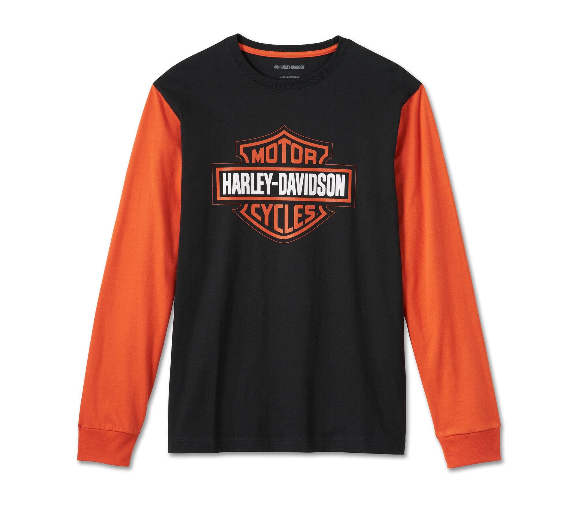 Harley-Davidson Men's Bar & Shield Long Sleeve T-Shirt, 99089-24VM