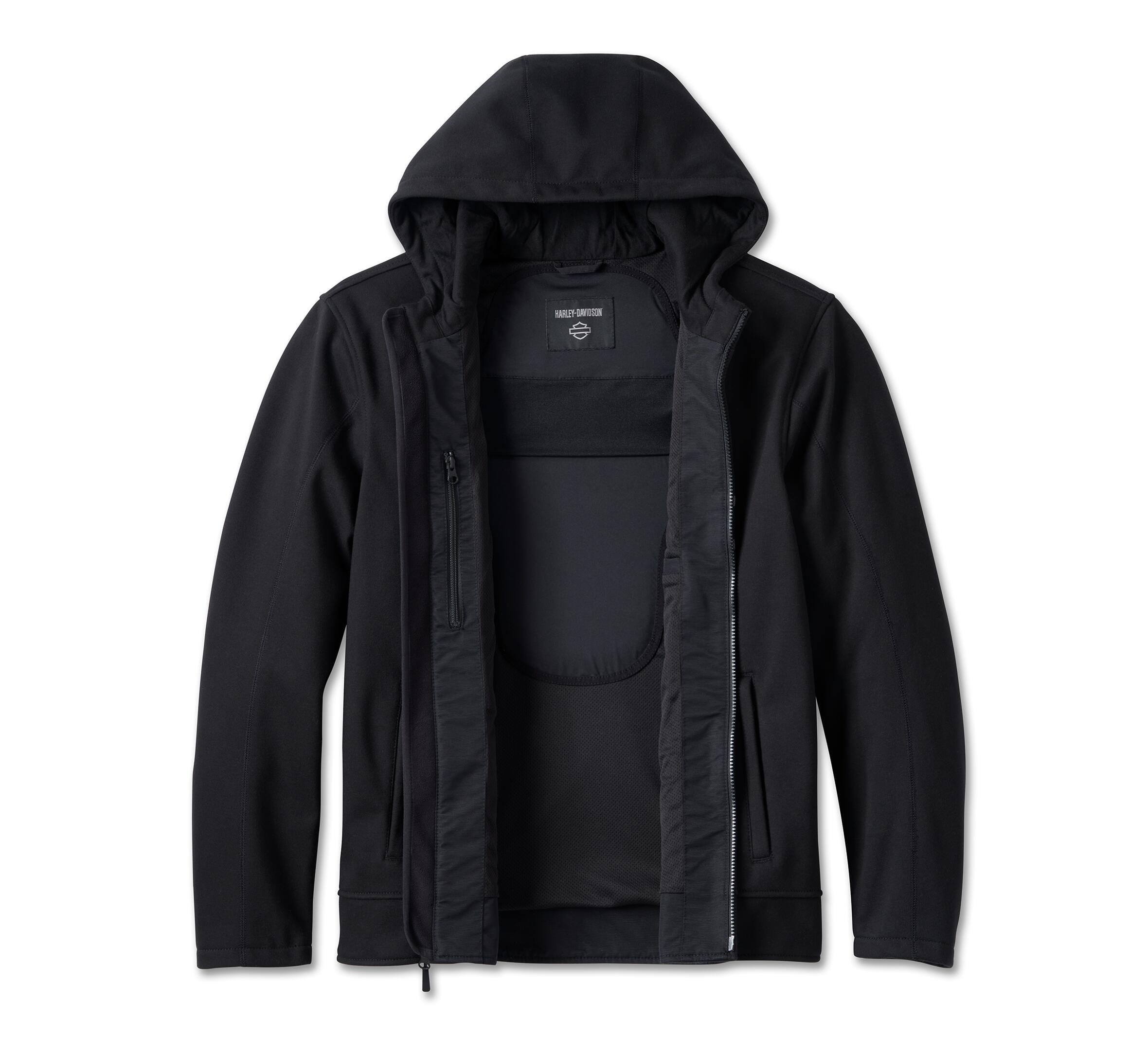 Harley davidson windproof fleece jacket best sale