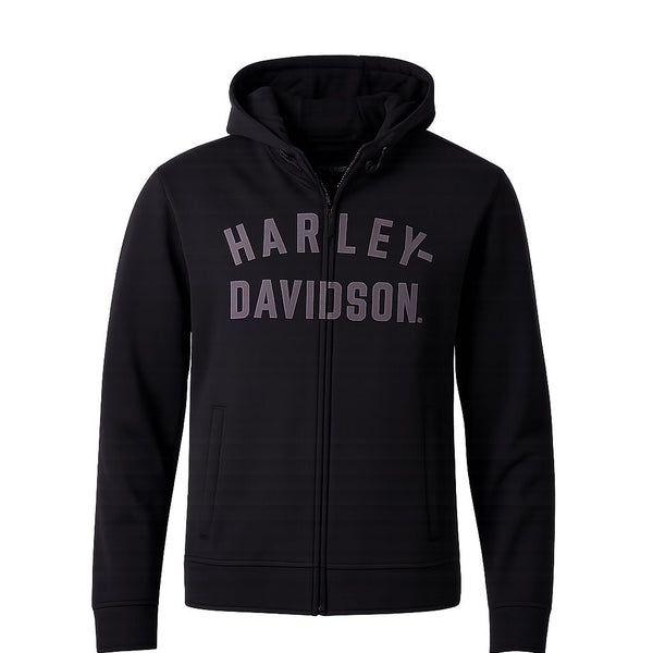 Harley-Davidson Deflector Hooded Riding Jacket - Windproof
