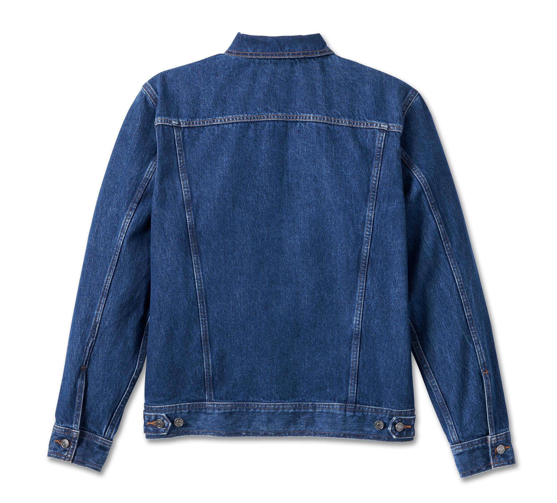 Harley-Davidson Men's Denim Jacket, Blue - 99028-23VM