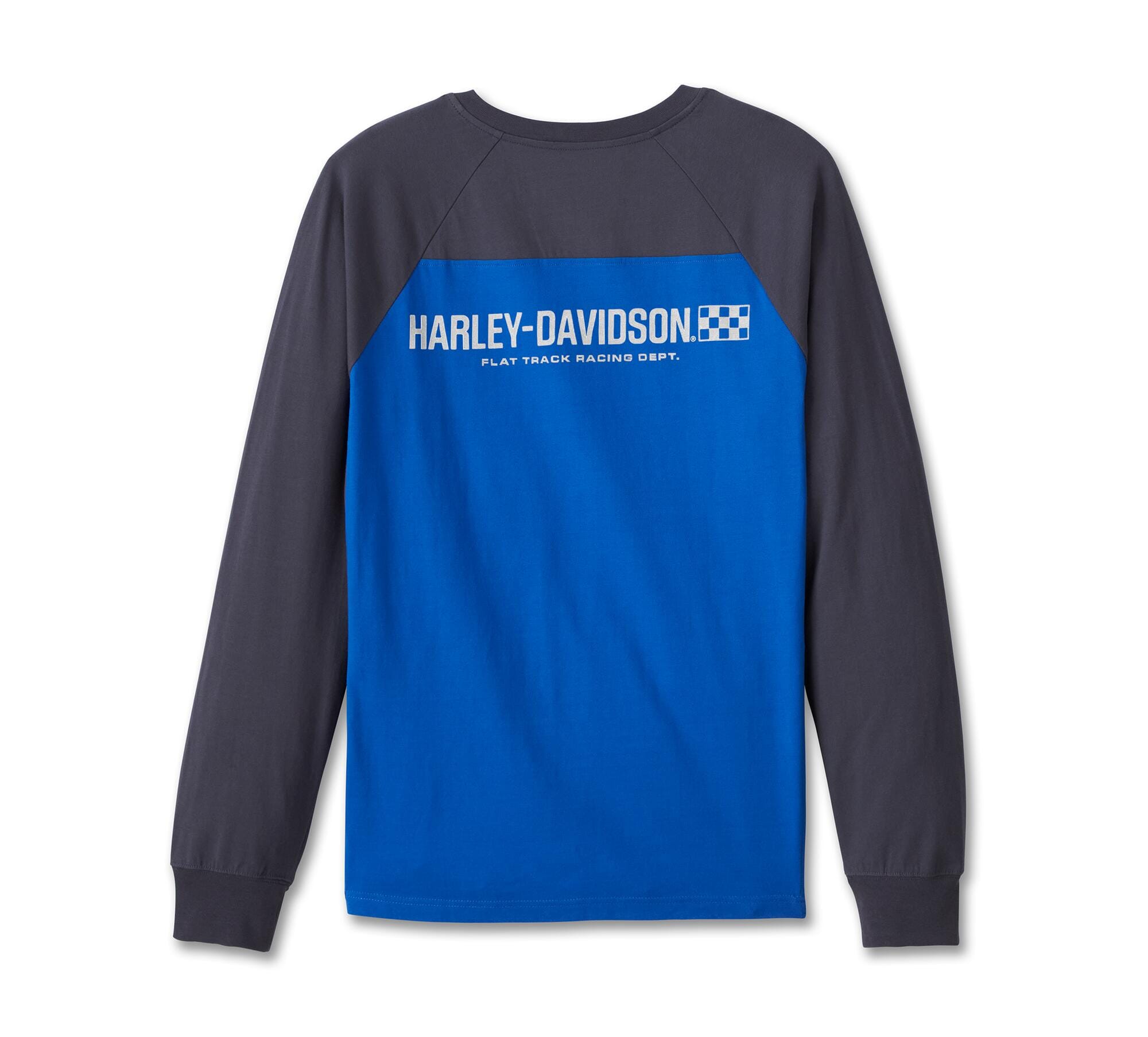 Harley-Davidson Men's Long Sleeve Henley Shirt, Trophy Bar