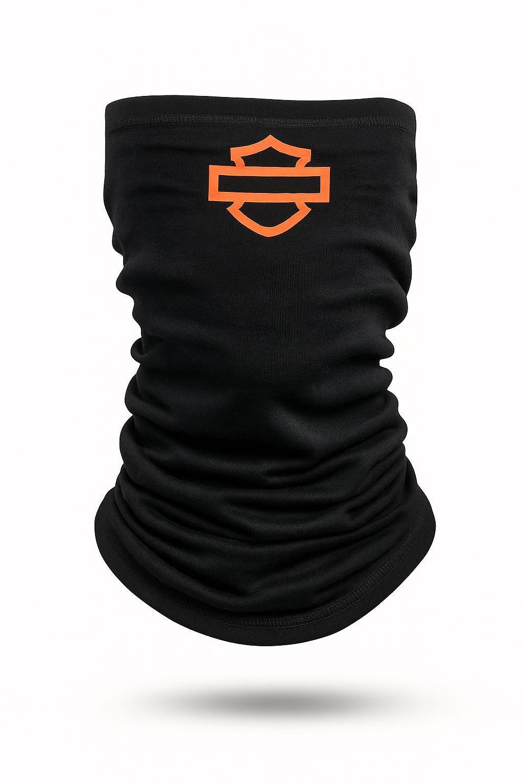 Harley-Davidson Merino Neck Gaiter Bar & Shield - Black, 97667-25VM