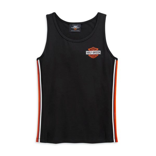 Harley-Davidson Women's Side Stripe Tank Top - 99110-20VW