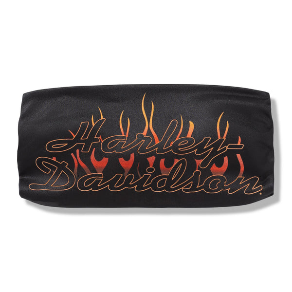 Harley-Davidson Women's Flames For Days Headband, Black - 97790-25VW
