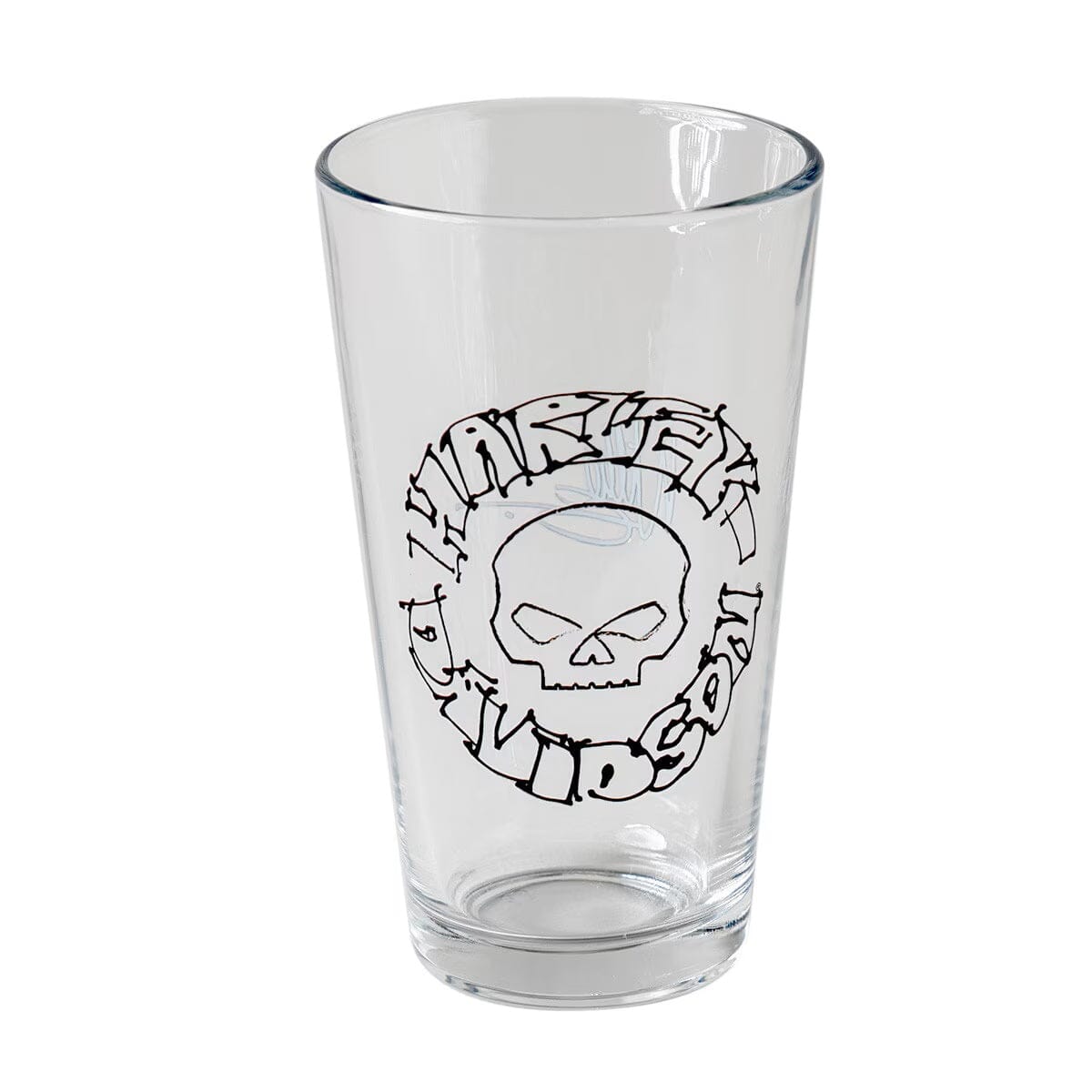 Willie G. Sketch Skull Pint Glass - HDX-98753