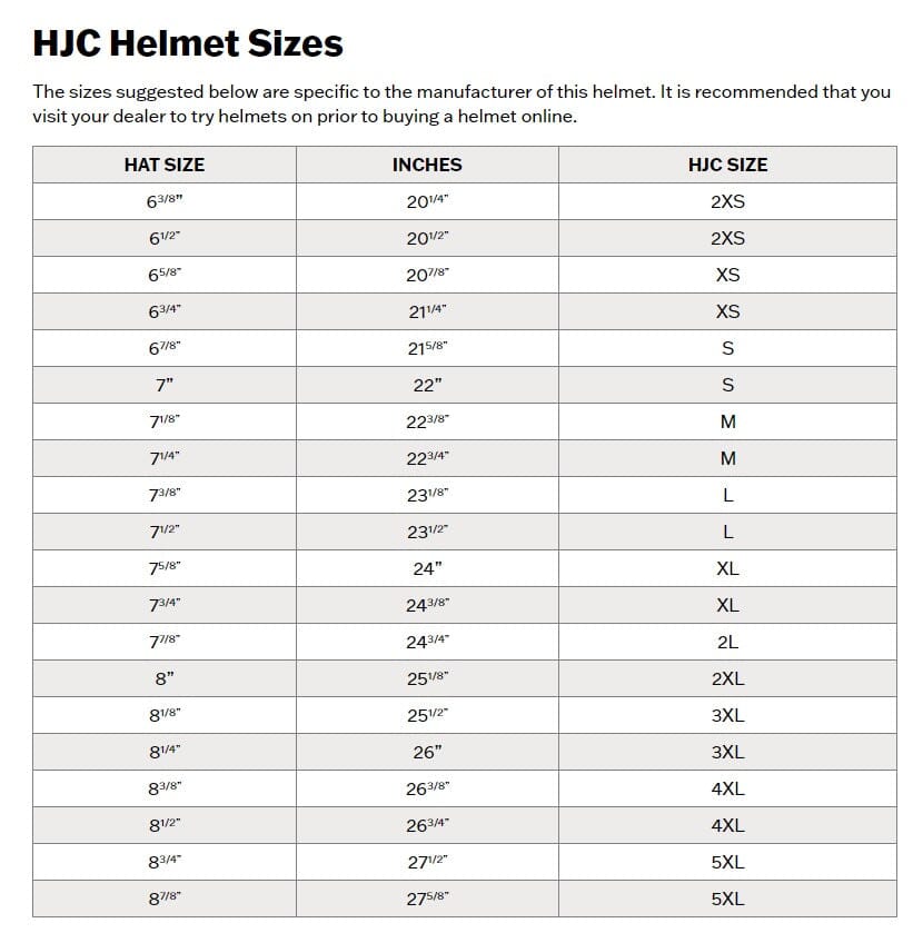 Harley Davidson Helmet Size Chart: Perfect Fit Guide