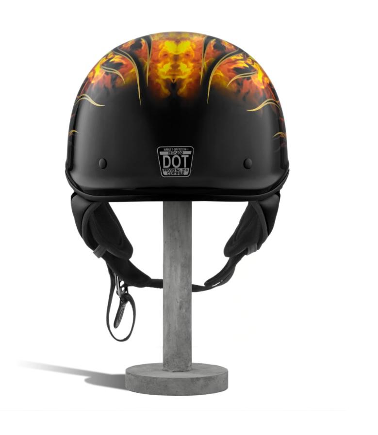 Harley-Davidson Half Helmet Fire Breather Ultra-Light J02 Harley-Davidson Half Helmet Fire Breather Ultra-Light J02