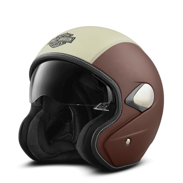 Harley-Davidson Mason's Yard Sun Shield S05 3/4 Motorcycle Helmet Harley-Davidson Mason's Yard Sun Shield S05 3/4 Motorcycle Helmet