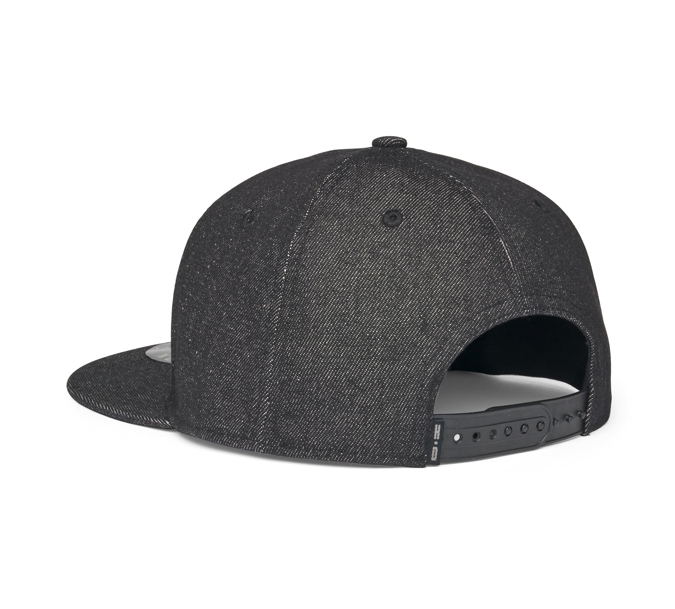 Harley-Davidson Men's Bar & Shield Denim Snapback 2 Men's Bar & Shield