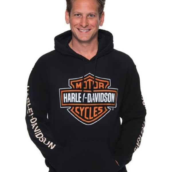 Harley-Davidson Men's Bar & Shield Logo Pullover Hooded