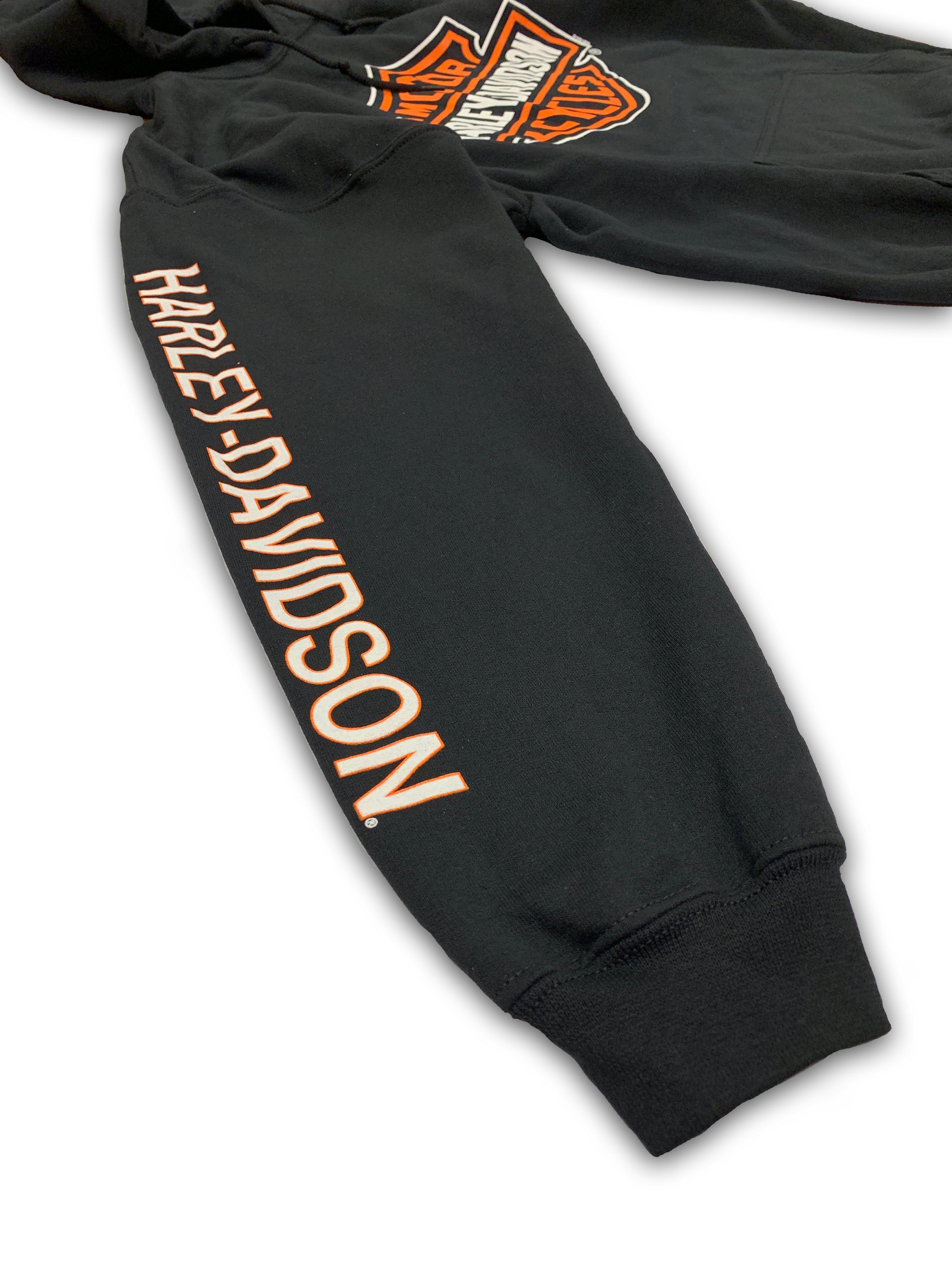 Harley-Davidson Men's Bar & Shield Logo Pullover Hooded Sweatshirt