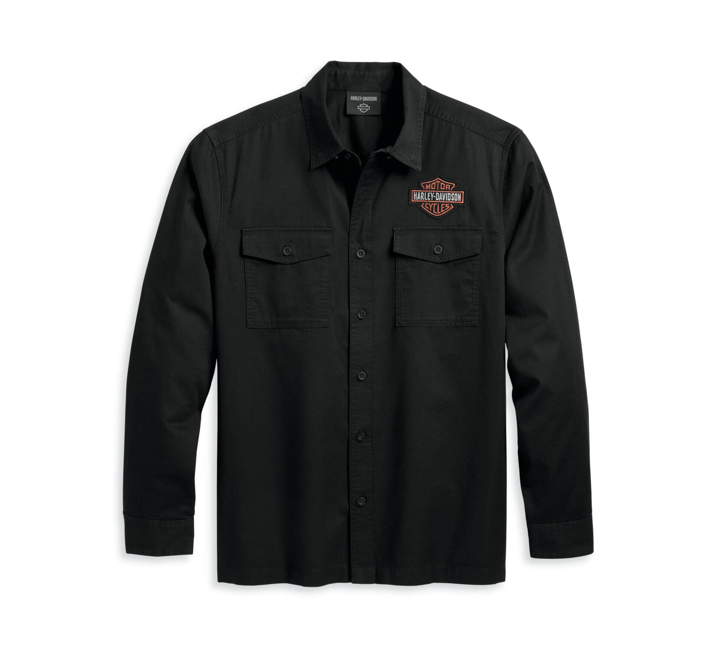 Harley-Davidson Men's Bar & Shield Shirt, Black Beauty - 96131-23VM