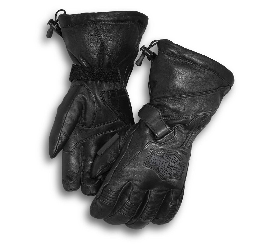 Harley-Davidson Men’s Circuit Waterproof Gauntlet Gloves - 98276-14VM