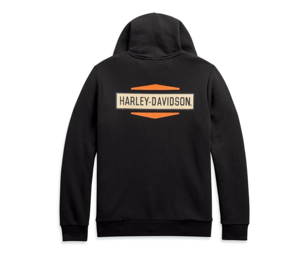Harley-Davidson Men's Classic Logo Slim Fit Hoodie - 98637-20VM