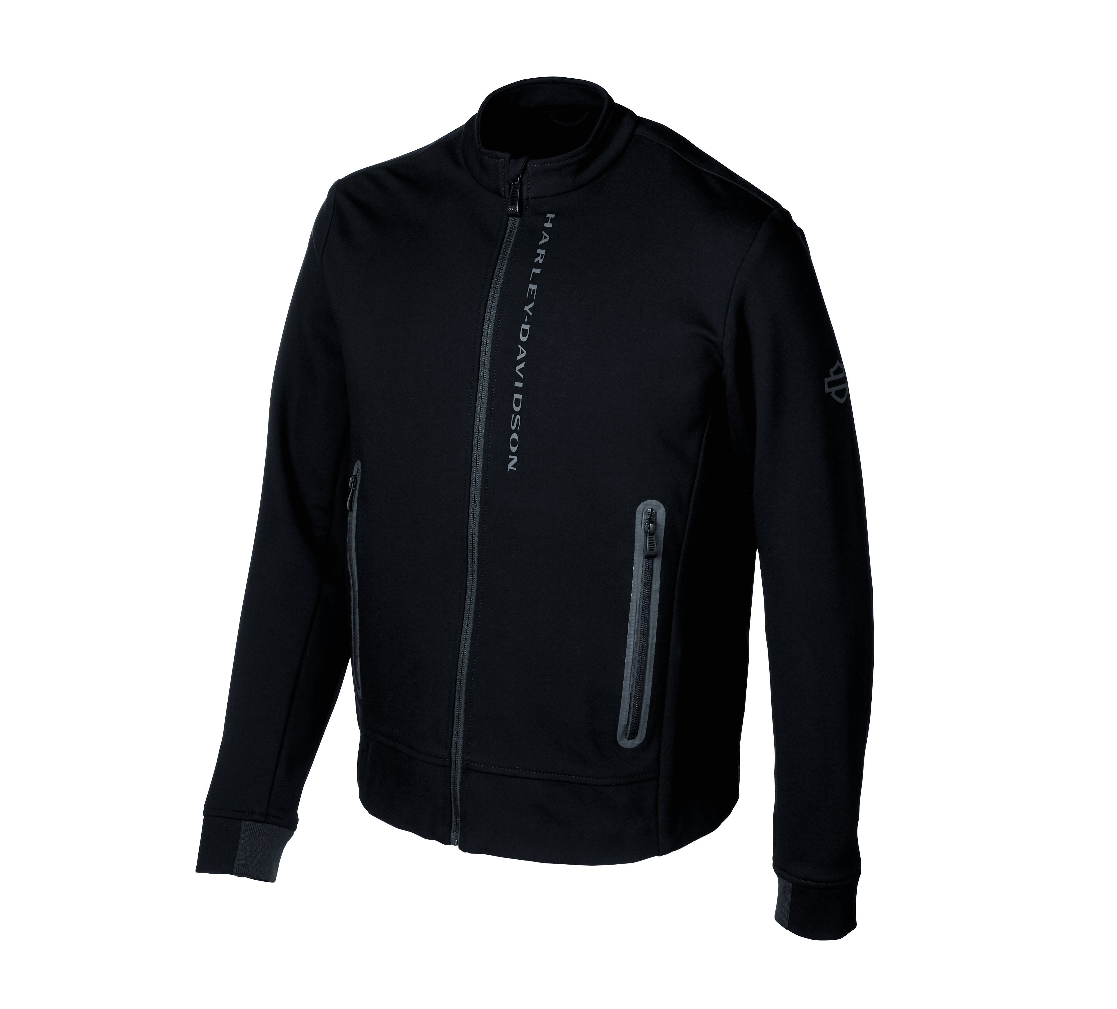 Harley-Davidson Men's Compression Knit Casual Jacket - 96693-19VM