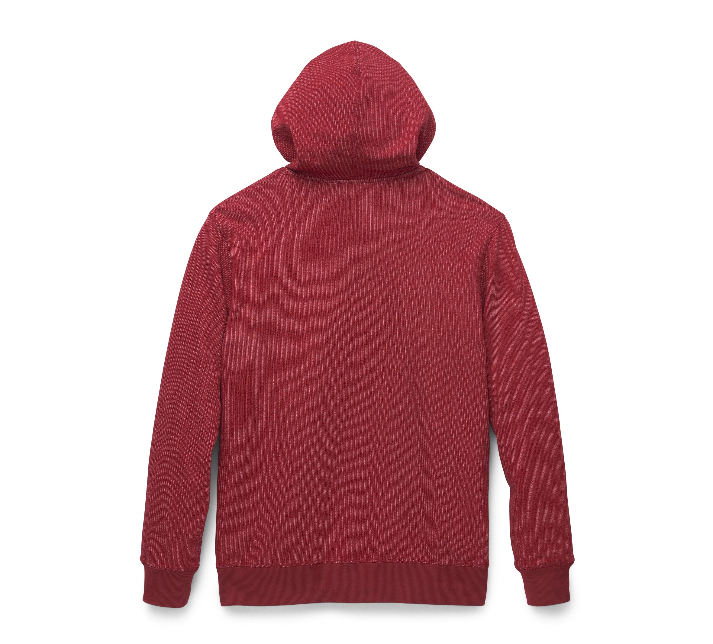 Harley-Davidson Men's Zip-Up Hoodie, Crosscountry Staple - Red, 96503-