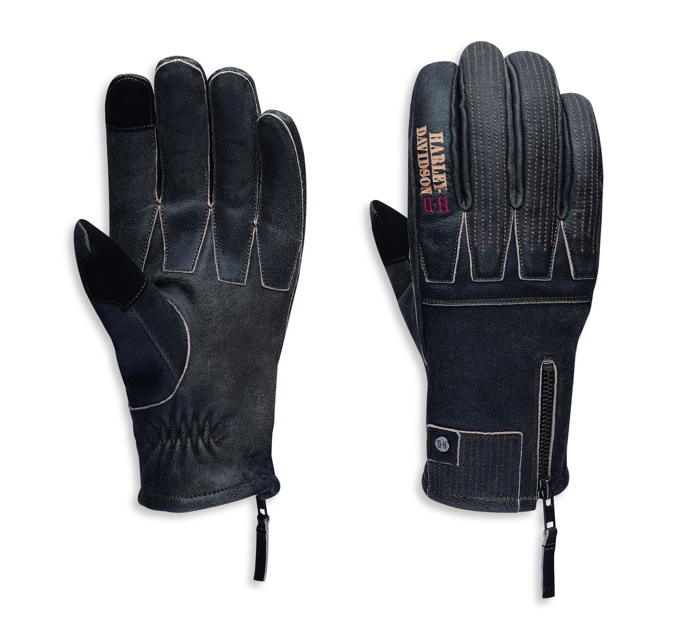 Harley-Davidson Men's Exhort Leather Gloves - 97111-20VM