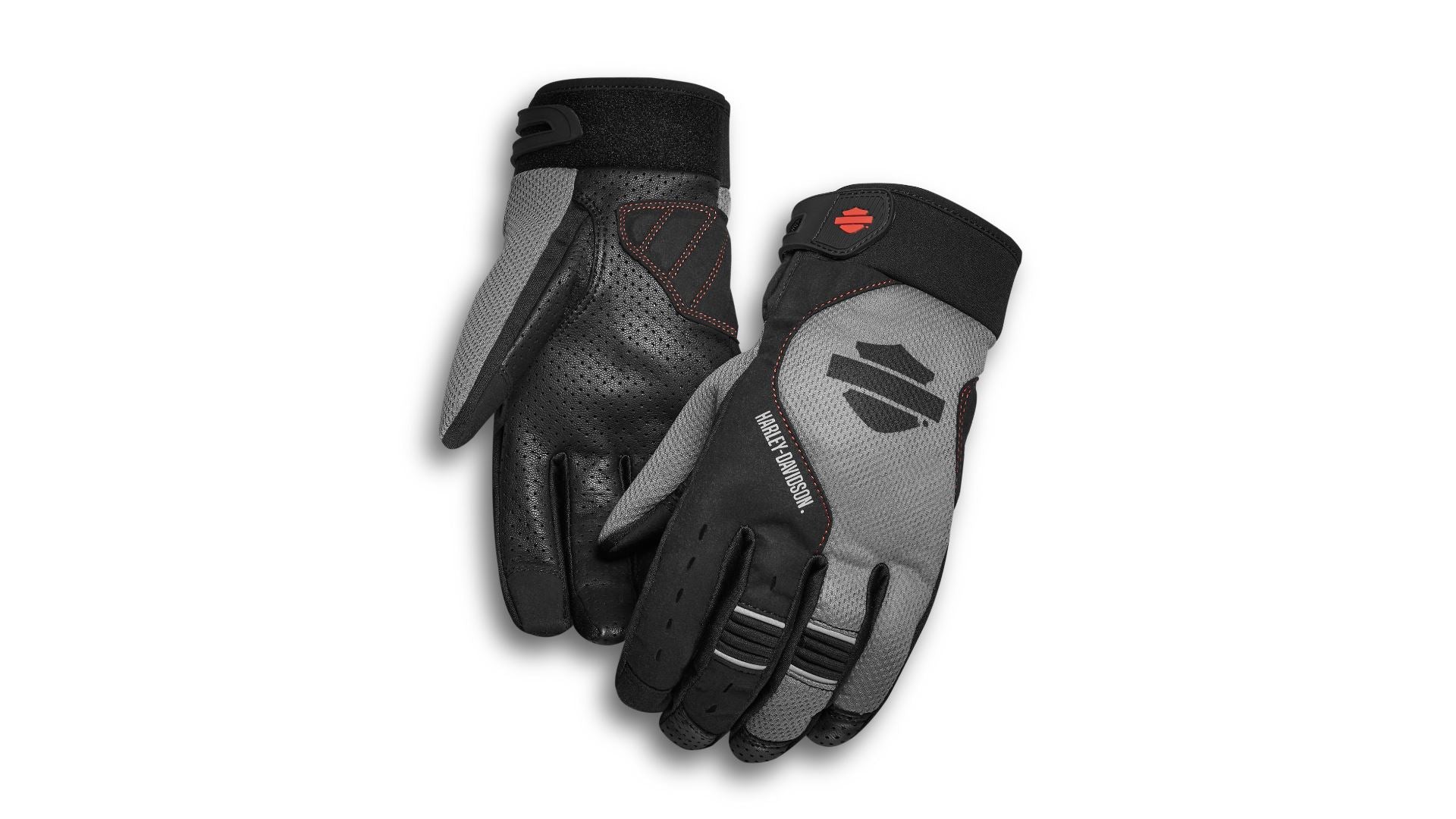 Harley-Davidson Men's Grandview Mesh & Leather Gloves - 97149-19VM