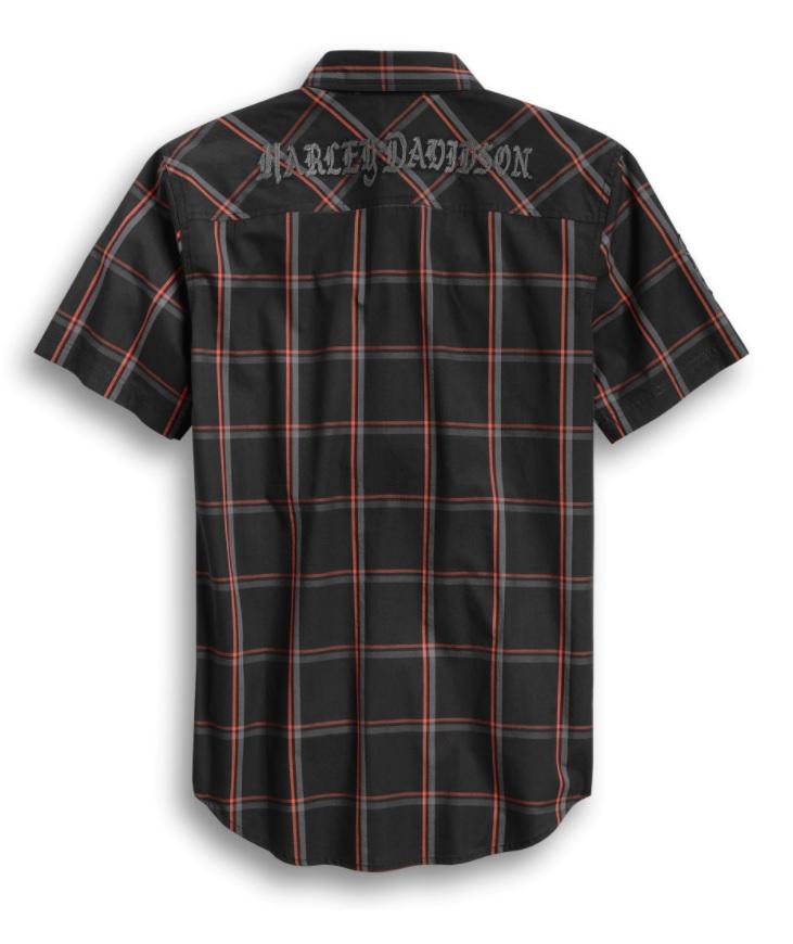 Harley-Davidson Men's Iron & Pride Plaid Shirt - 96380-20VM