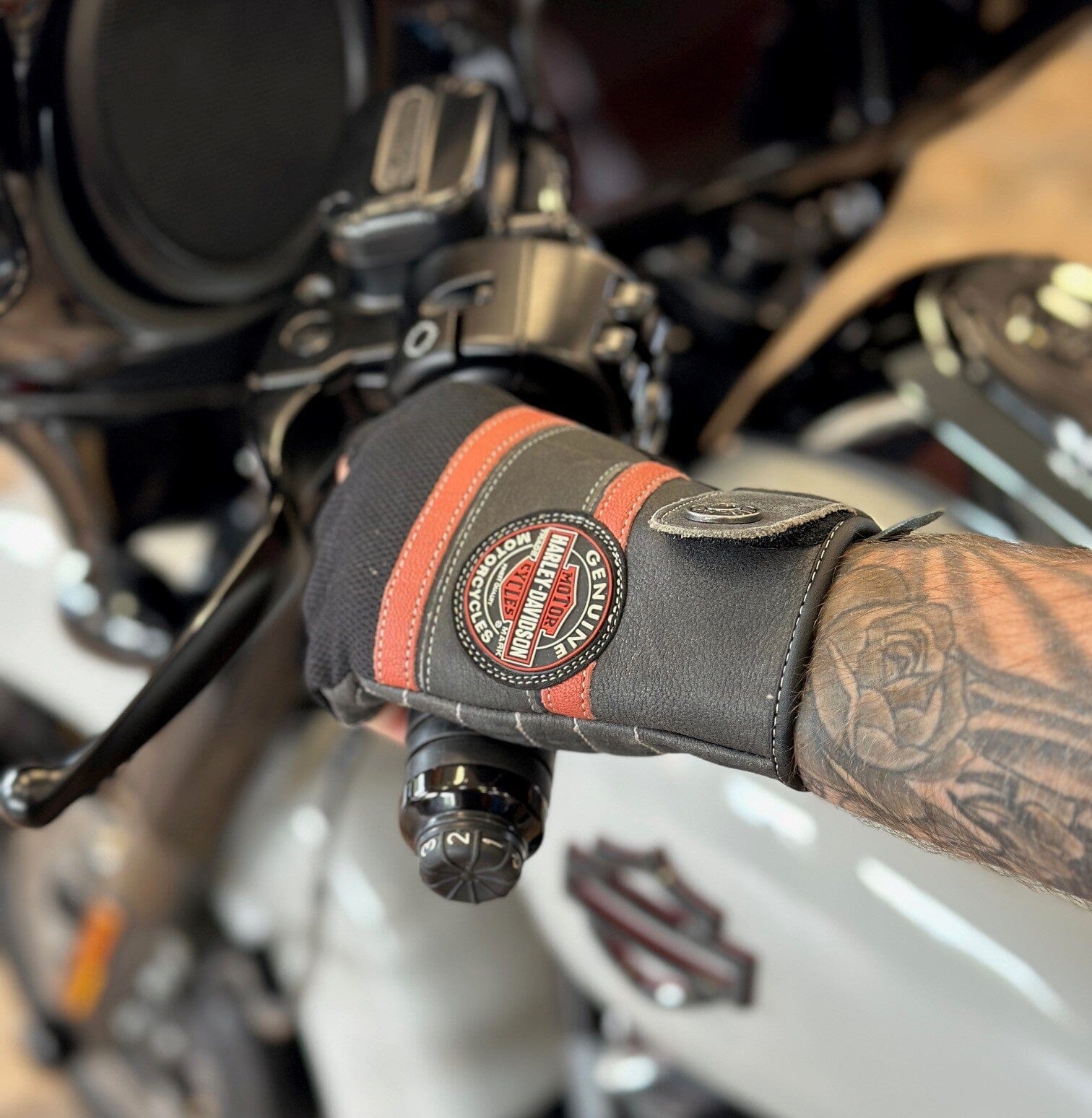 Harley davidson best sale fingerless motorcycle gloves