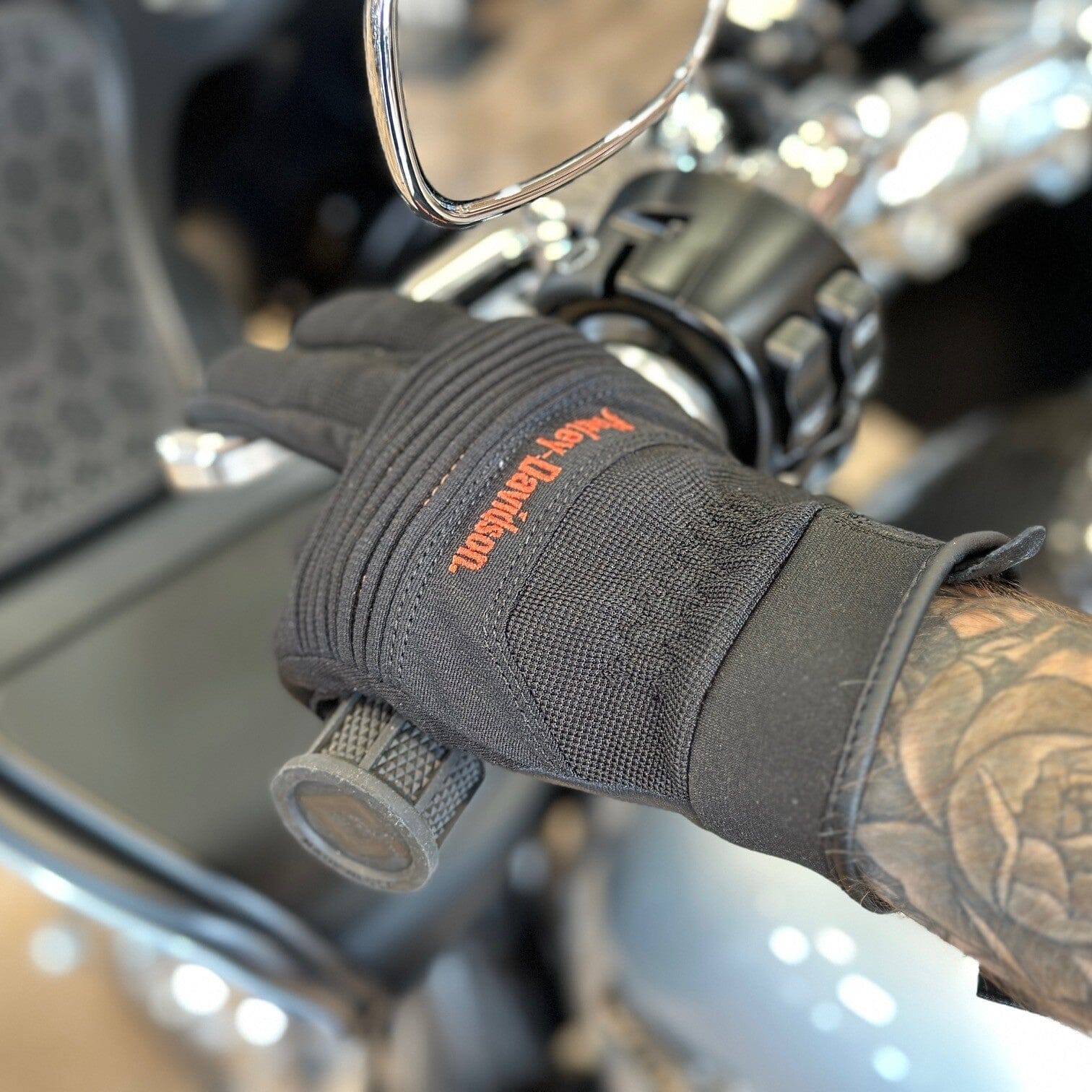 Mens harley davidson on sale gloves