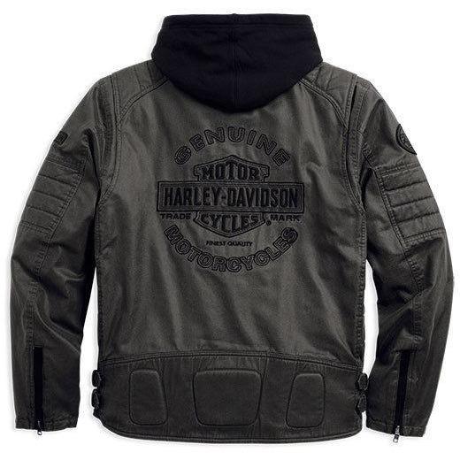 Harley-Davidson™ Men's Passing Link 3-in-1 Embroidered Riding Jacket 98549-14VM