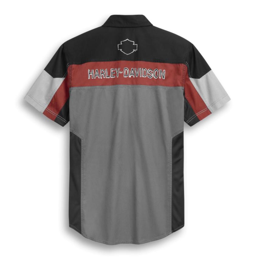 Harley-Davidson Men's Performance Mesh Panel Shirt - 96298-20VM