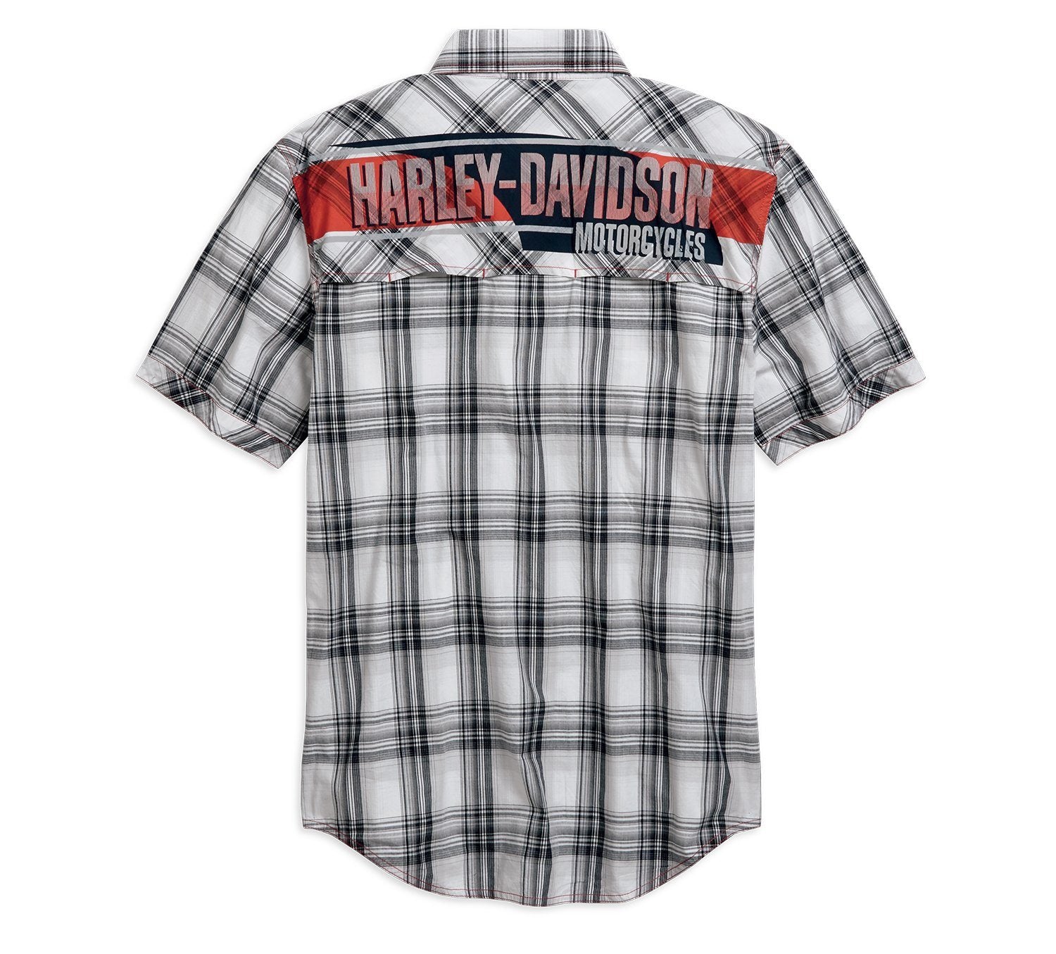 Harley-Davidson Men's Performance Plaid Vented Shirt - 96756-19VM