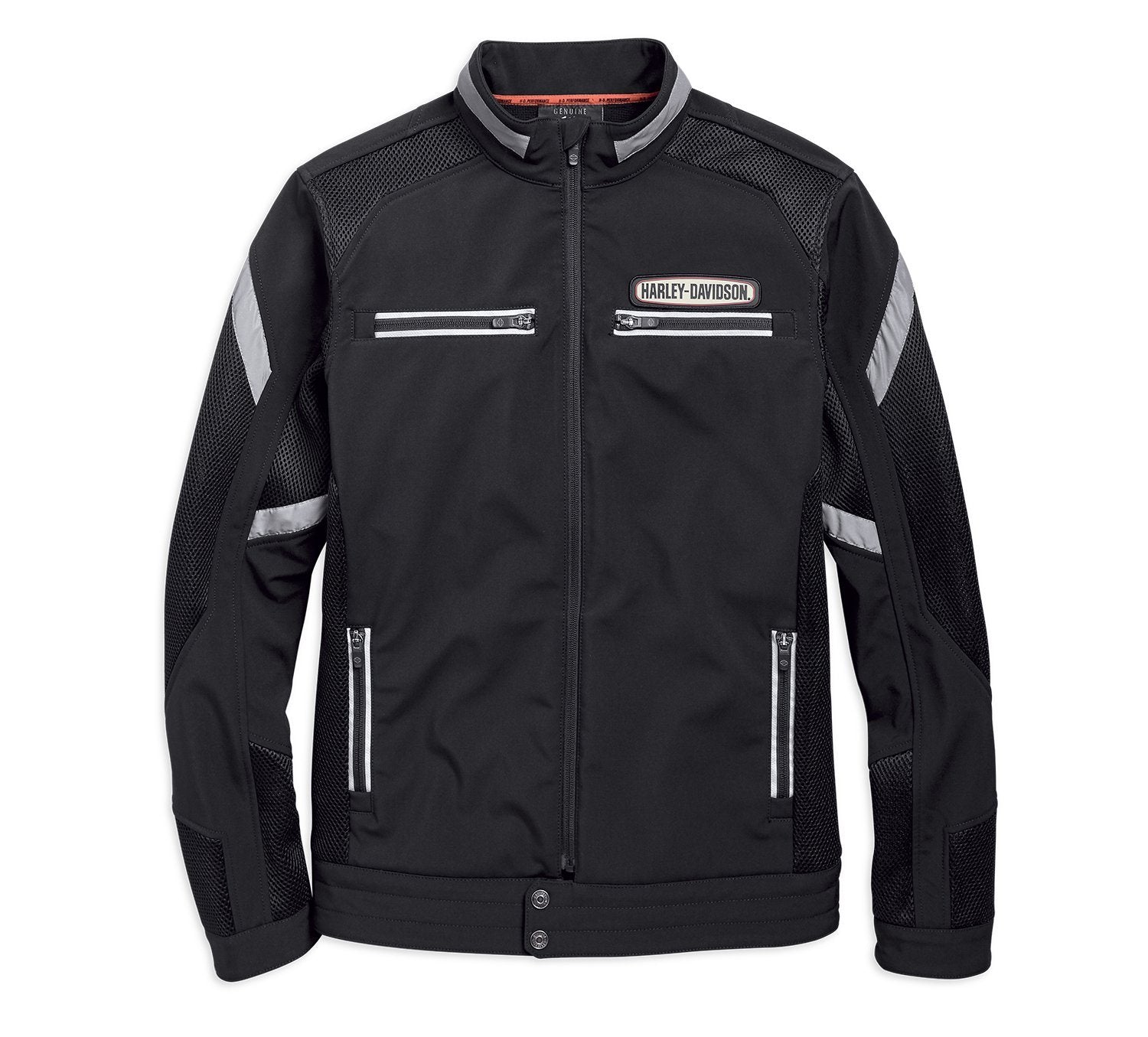 Harley-Davidson Men's Performance Soft Shell & Mesh Jacket - 97518-19VM