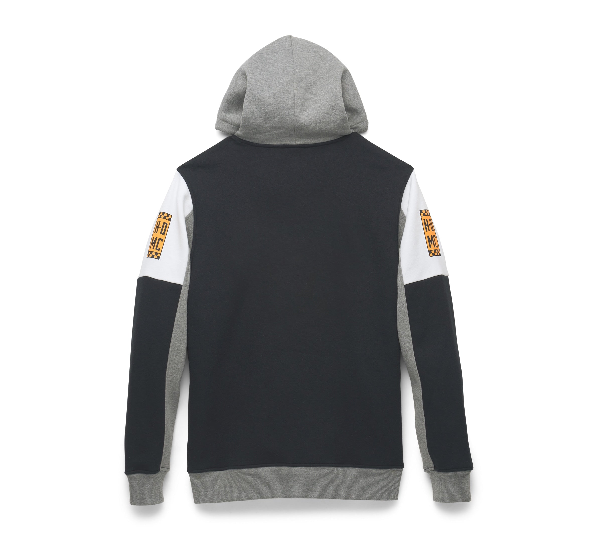 Black and deals white colorblock hoodie