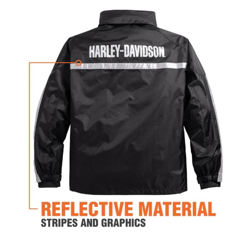 Harley-Davidson Men's Rain Jacket - 98191-17VM