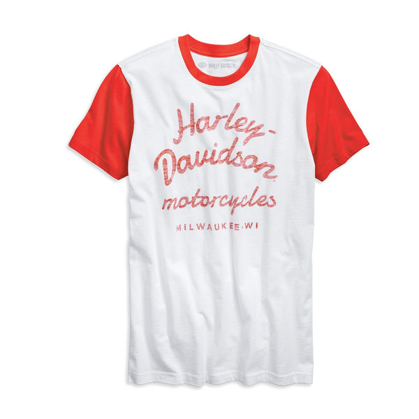 Harley-Davidson® Men's Reverse Printed Slim Fit Tee - 96779-19VM