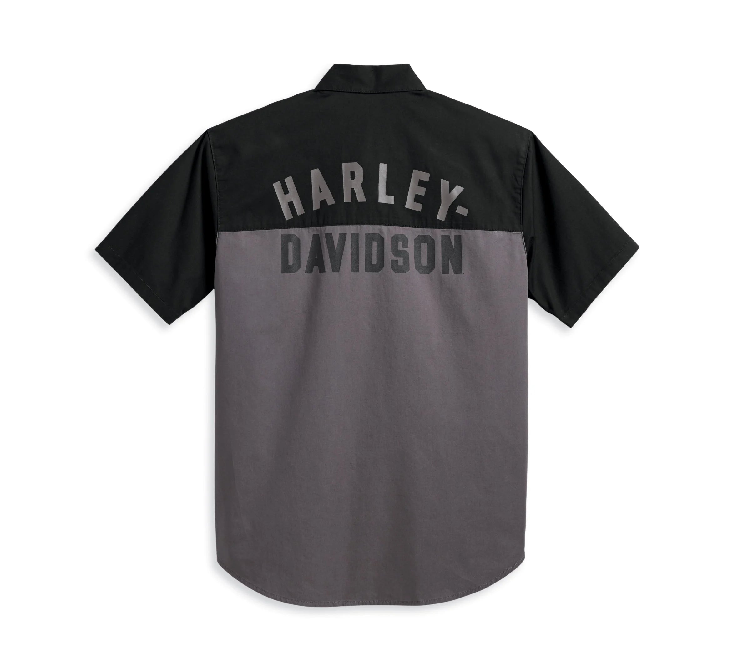 Harley-Davidson Men's Staple Colorblock Shirt, Black - 96152-23VM