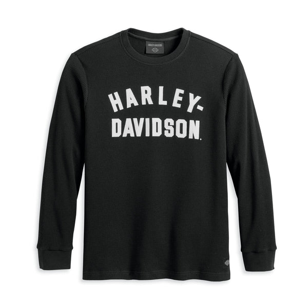 Harley-Davidson Men's Thermal Shirt - Black Beauty - 96338-23VM