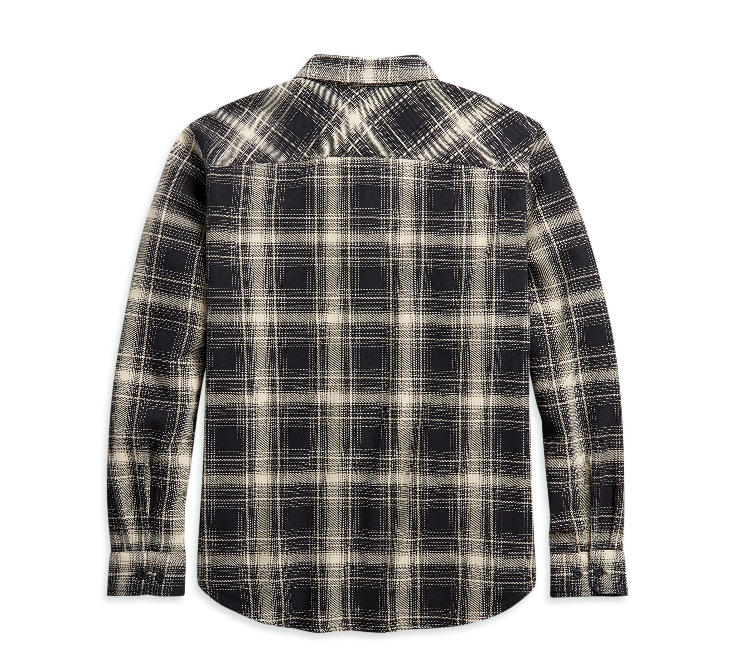 Harley-Davidson® Men's Vintage Plaid Shirt - 96197-21VM Harley-Davidson® Men's Vintage Plaid Shirt - 96197-21VM