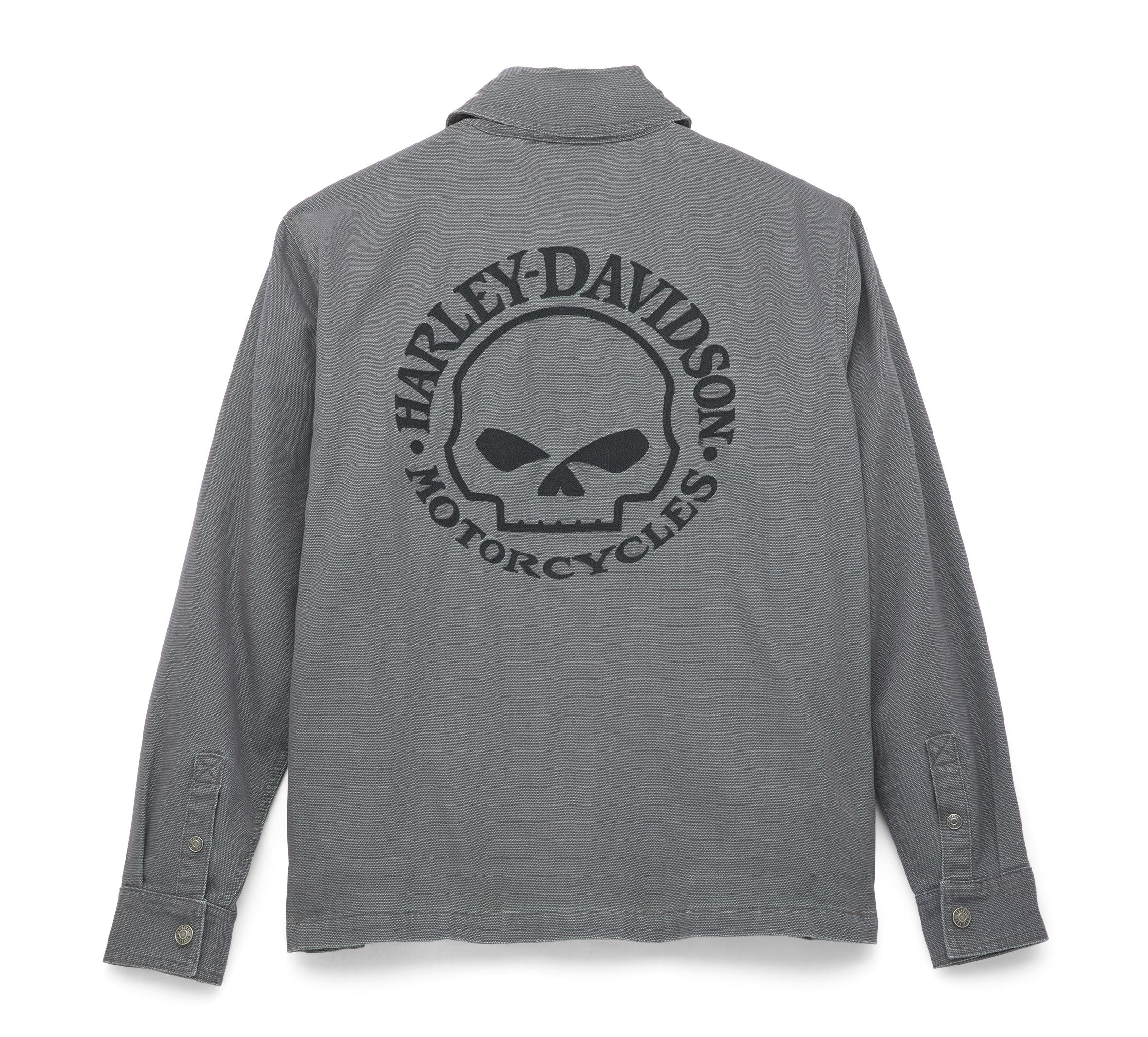 Harley-Davidson Men's Willie G Skull Casual Jacket - 97402-22VM