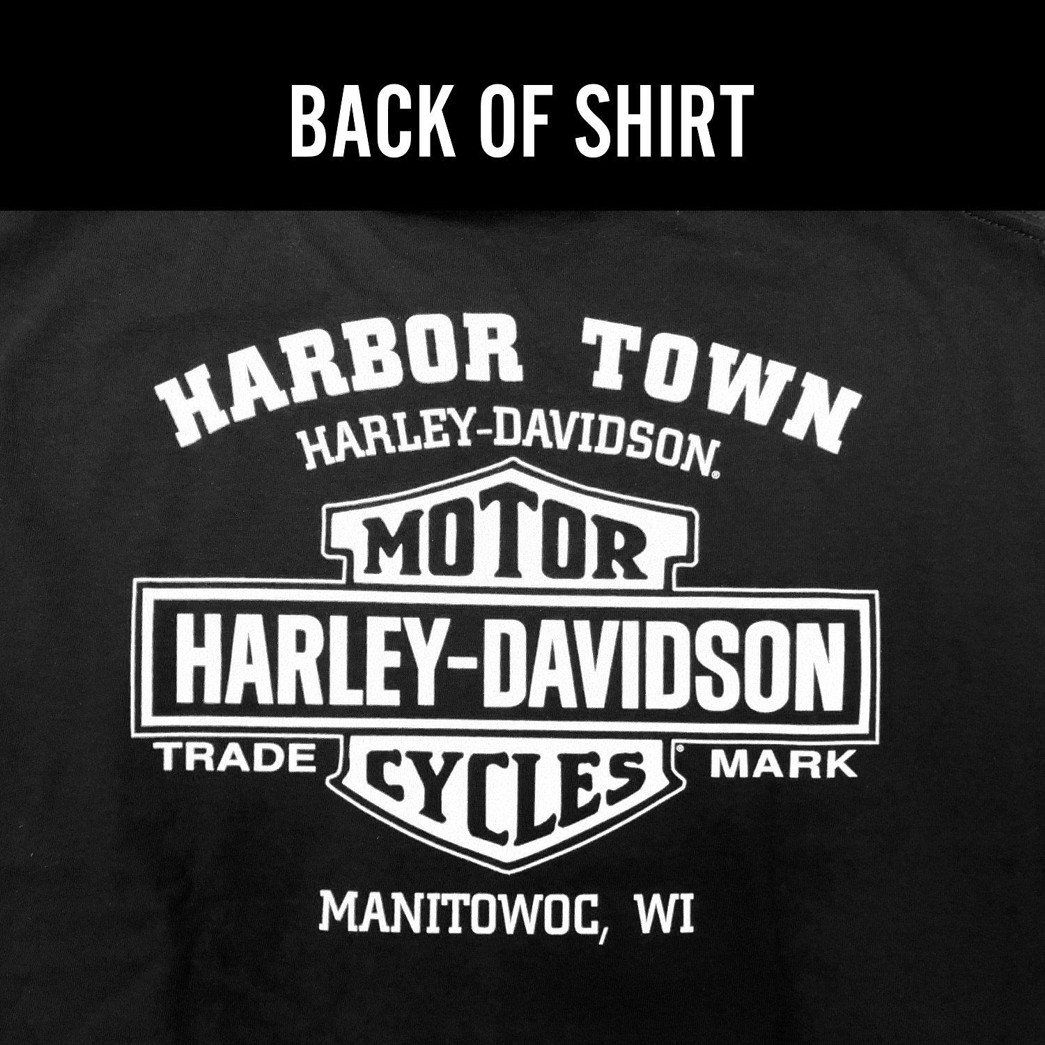 Harley-Davidson Men's Willie G Skull Long Sleeve Tee, Black 40290928