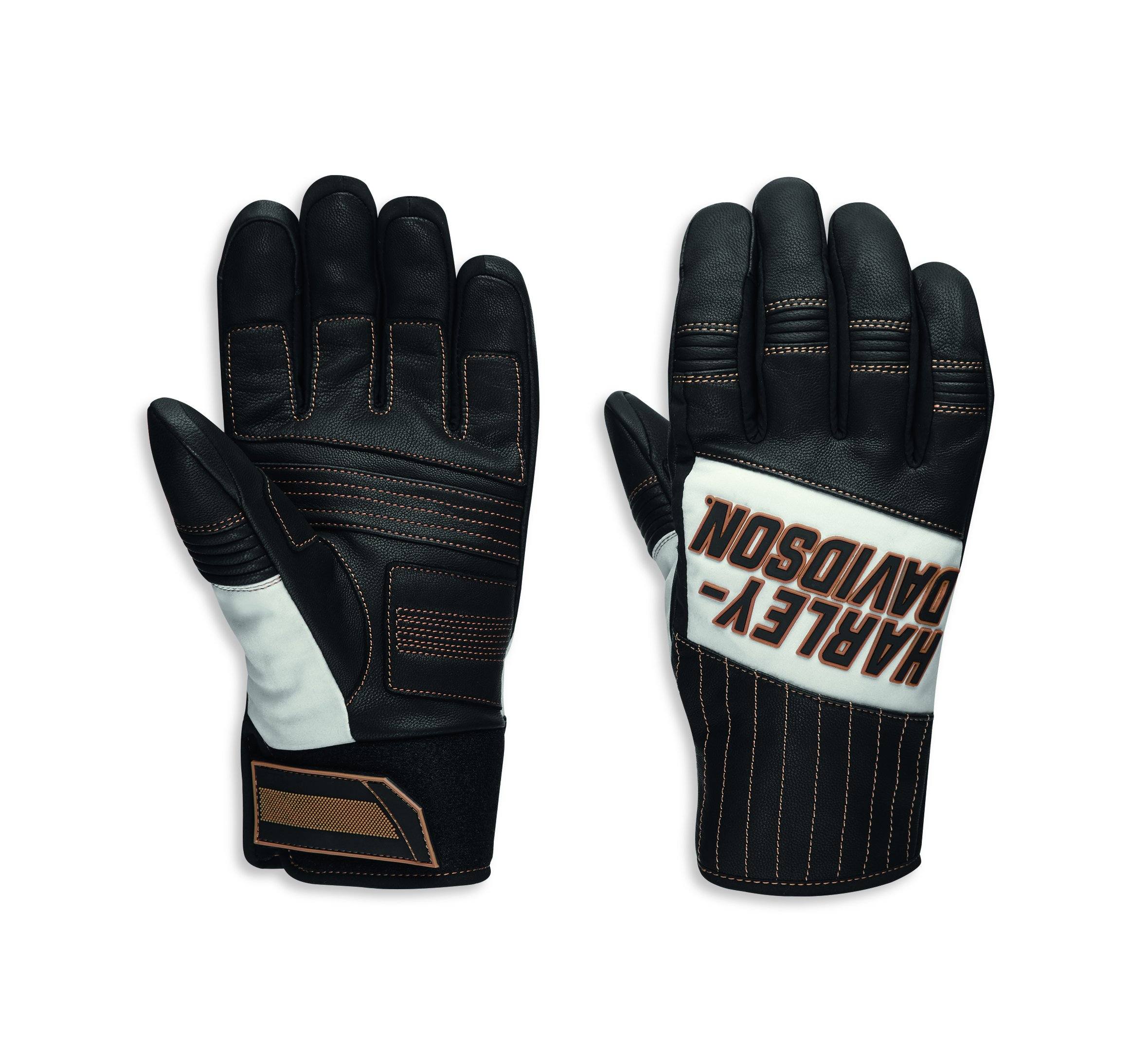 Harley-Davidson Men's Windale Mixed Media Gloves - 97110-20VM