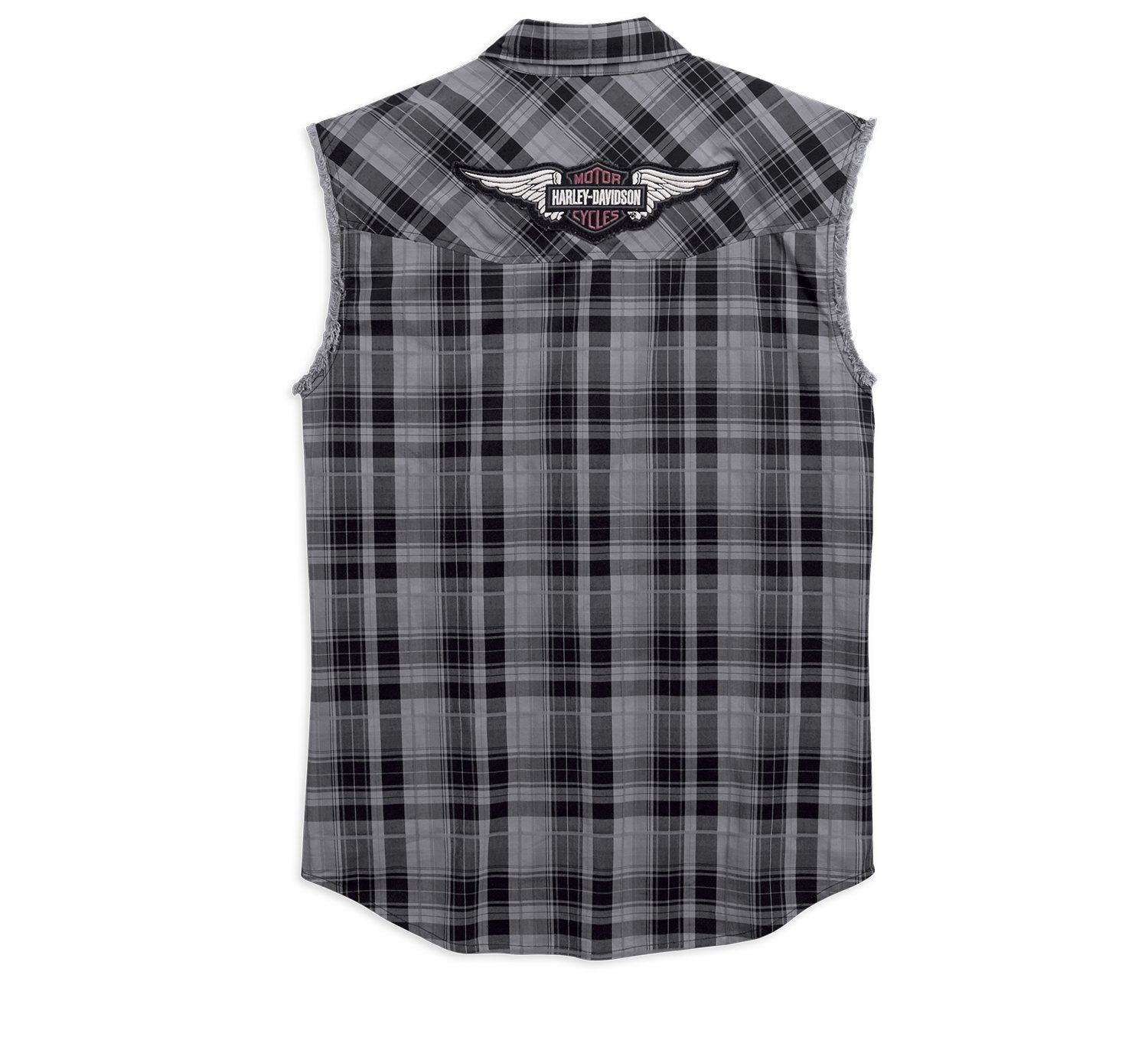 Harley-Davidson® Men's Winged Logo Blowout Cutoff - 96758-19VM