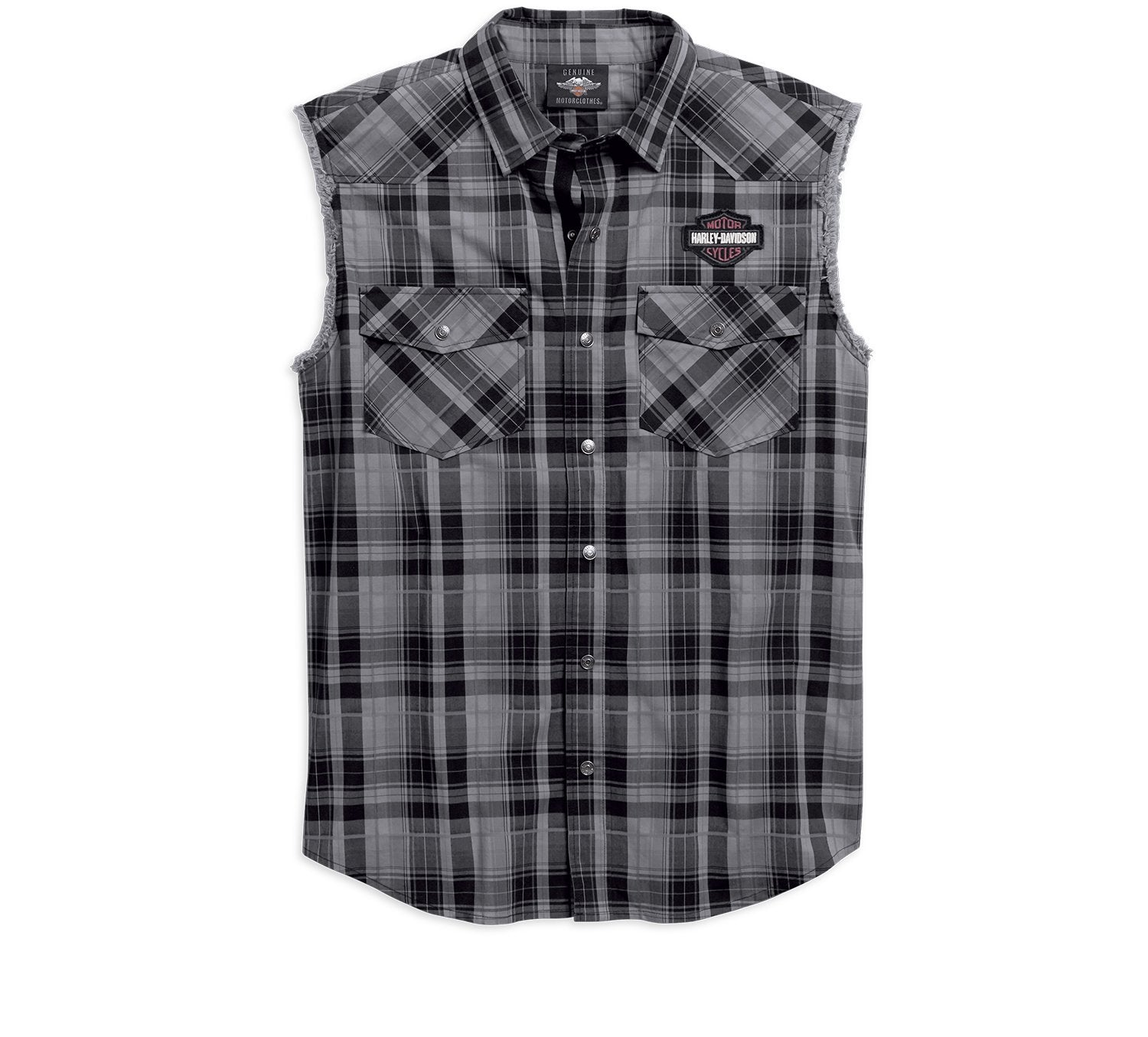 Harley-Davidson® Men's Winged Logo Blowout Cutoff - 96758-19VM